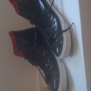 CONVERSE All*Star Chuck Taylor Black Patent Leather